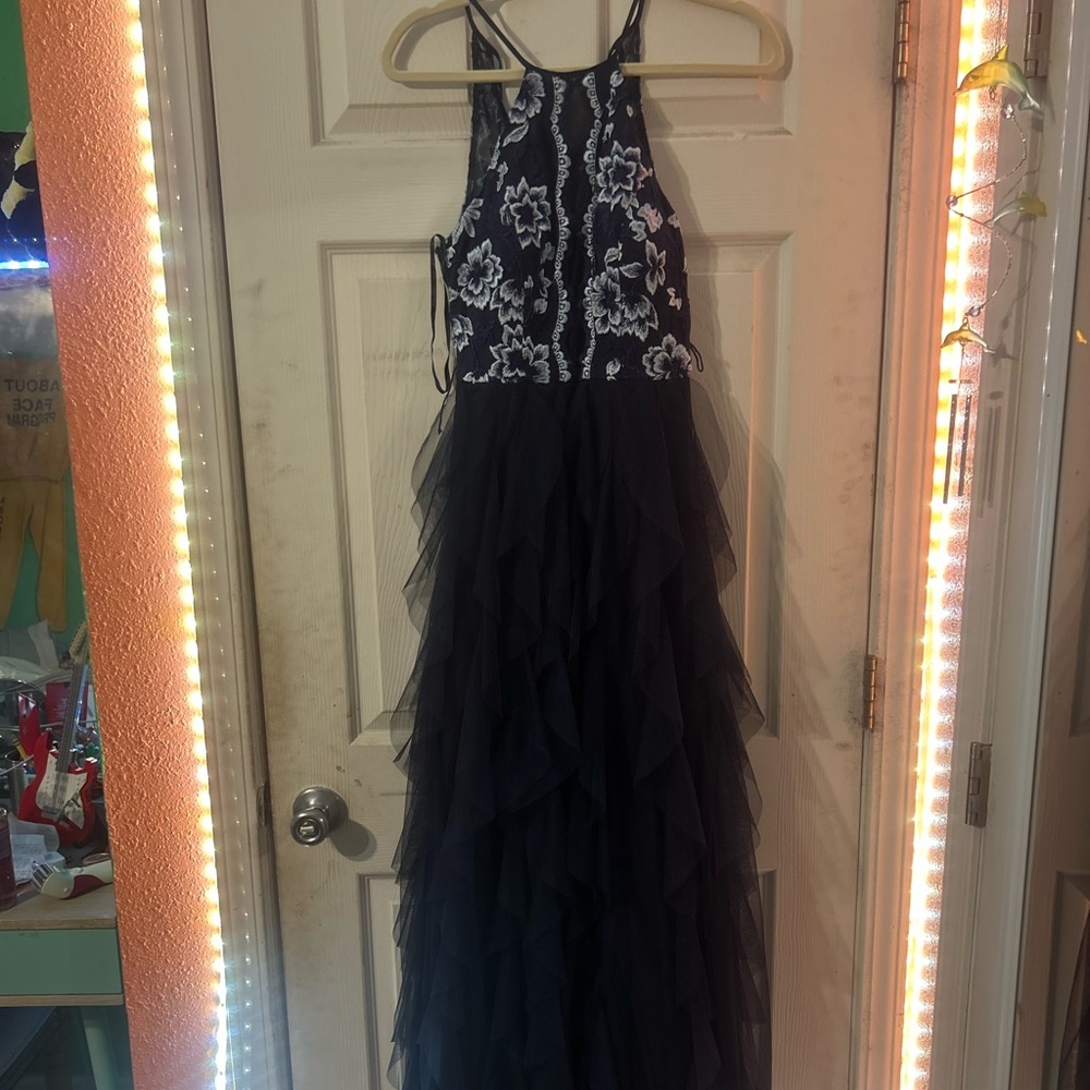 Navy blue dress